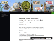 Tablet Screenshot of finance.okhelp.cz