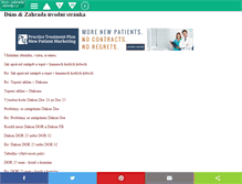 Tablet Screenshot of dum-zahrada.okhelp.cz
