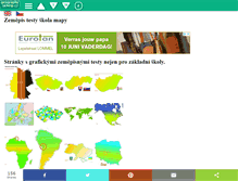 Tablet Screenshot of geography.okhelp.cz