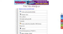 Desktop Screenshot of okhelp.cz