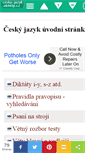 Mobile Screenshot of cesky-jazyk.okhelp.cz