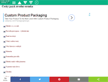 Tablet Screenshot of cesky-jazyk.okhelp.cz